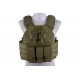 Plate Carrier Tactical Vest - Olive Drab, Built for comfort, protection, and adaptability, the GFC Tactical Plate Carrier is a reliable choice for airsoft players and tactical enthusiasts alike